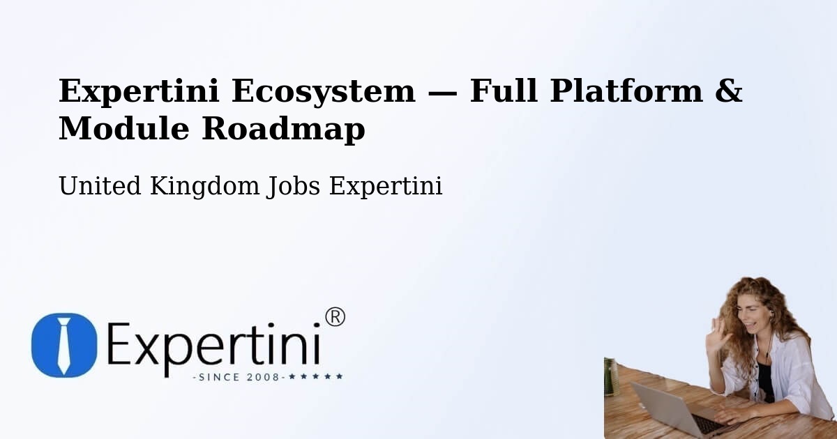Expertini Ecosystem — Full Platform & Module Roadmap – Pitstone